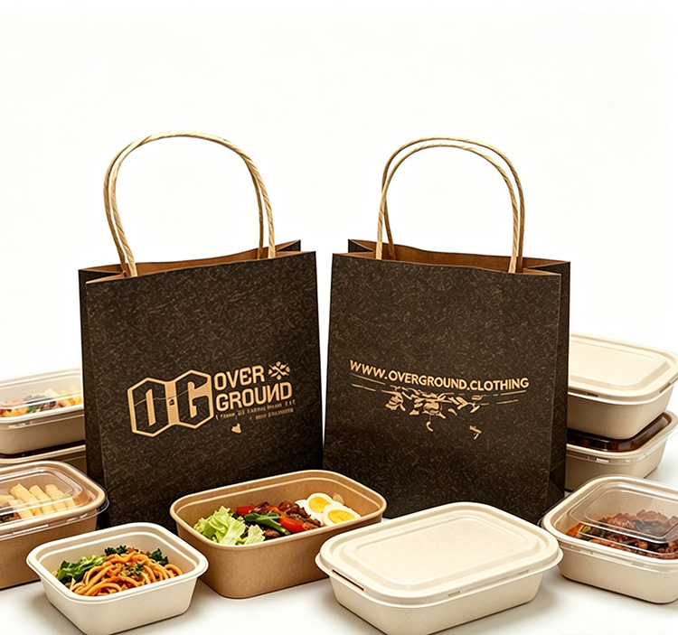 take away food paper bag-1